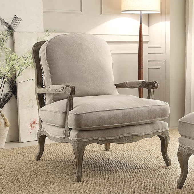Luxury Accent Chair – Neutral Beige