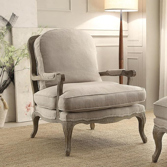 Luxury Accent Chair – Neutral Beige