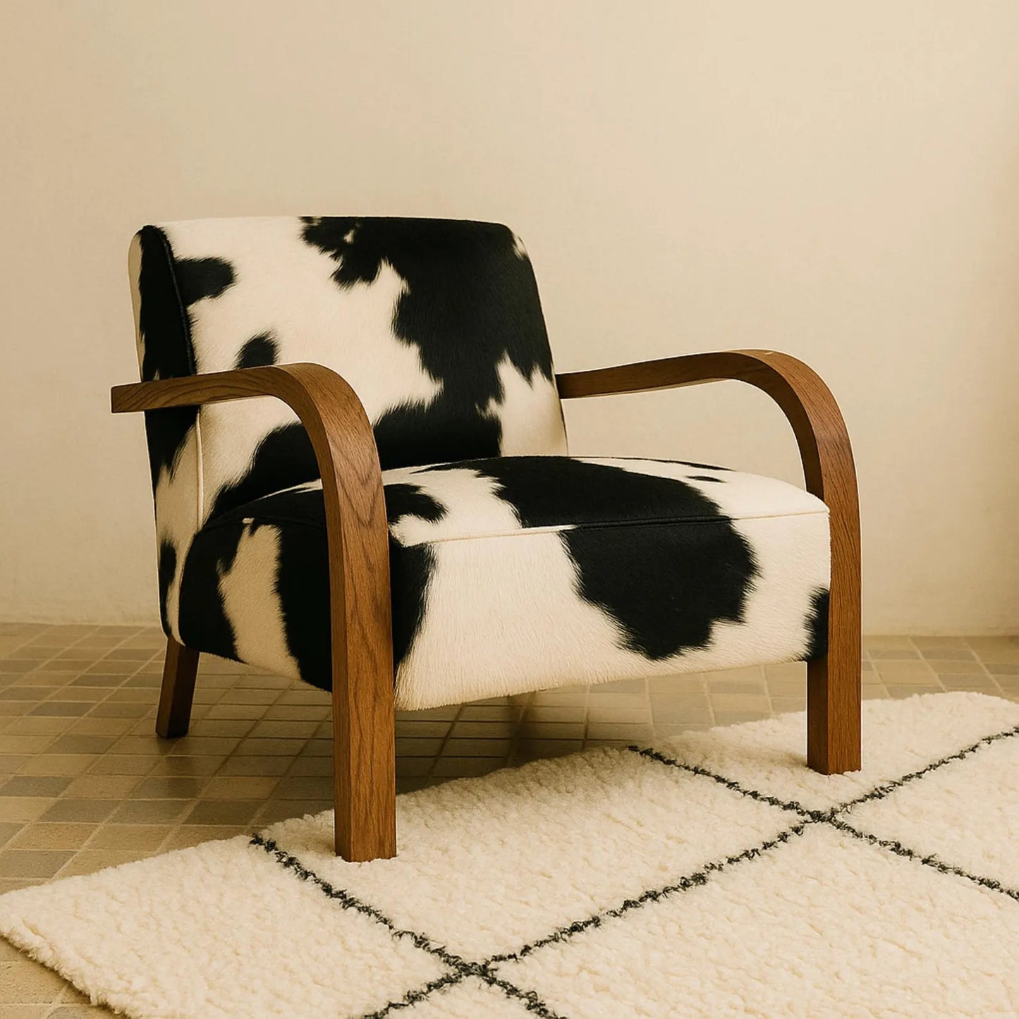 Handmade Cowhide Chair